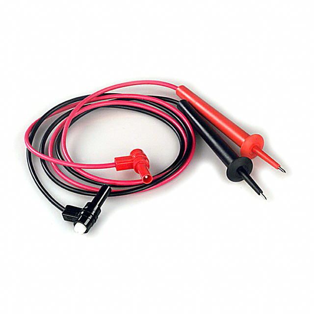666-36 R/B E-Z-Hook  Test Leads - Banana, Meter Interface